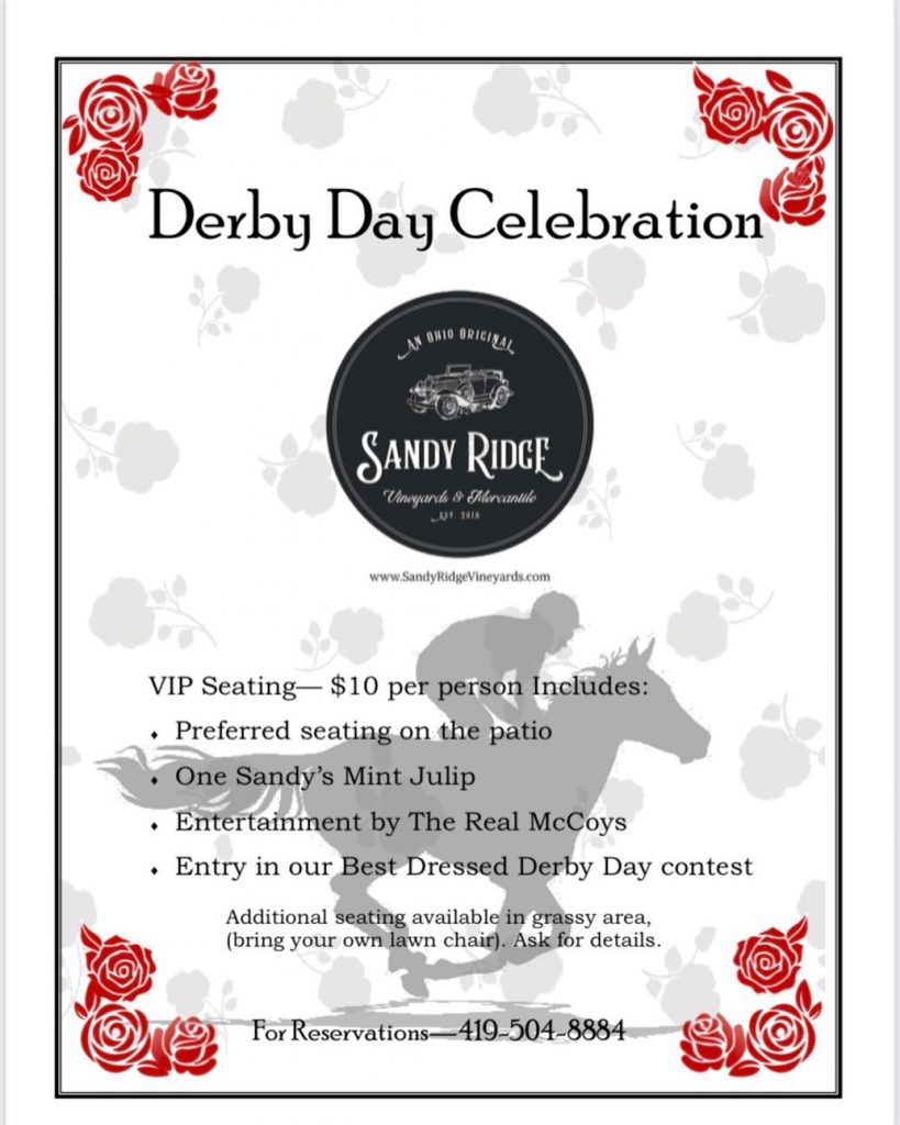 Sandy Ridge Derby Day Celebration Sandy Ridge Derby Day Celebration