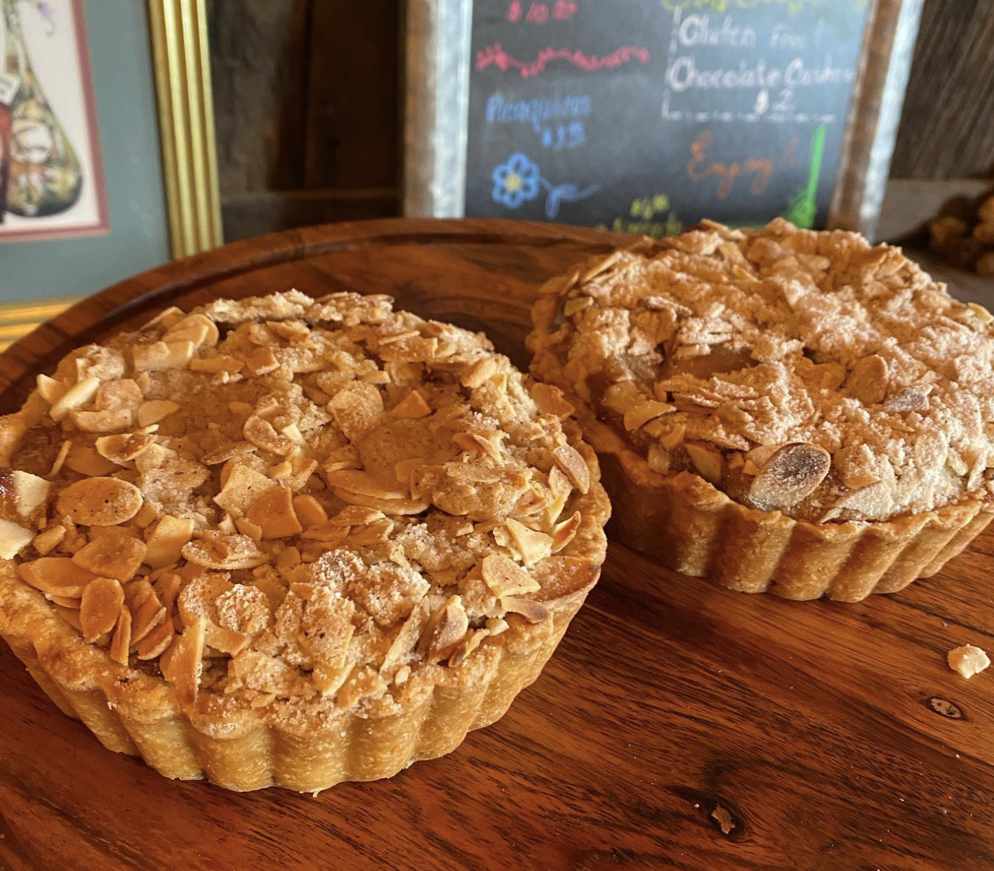 Freshly Baked Apple Tarts Sandy Ridge Vineyards